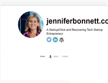 Tablet Screenshot of jenniferbonnett.com